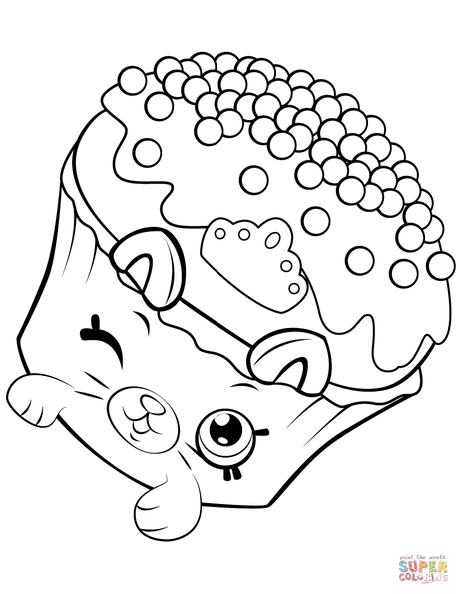 Shopkins Coloring Pages Shopkins Coloring Pages Free Coloring ...