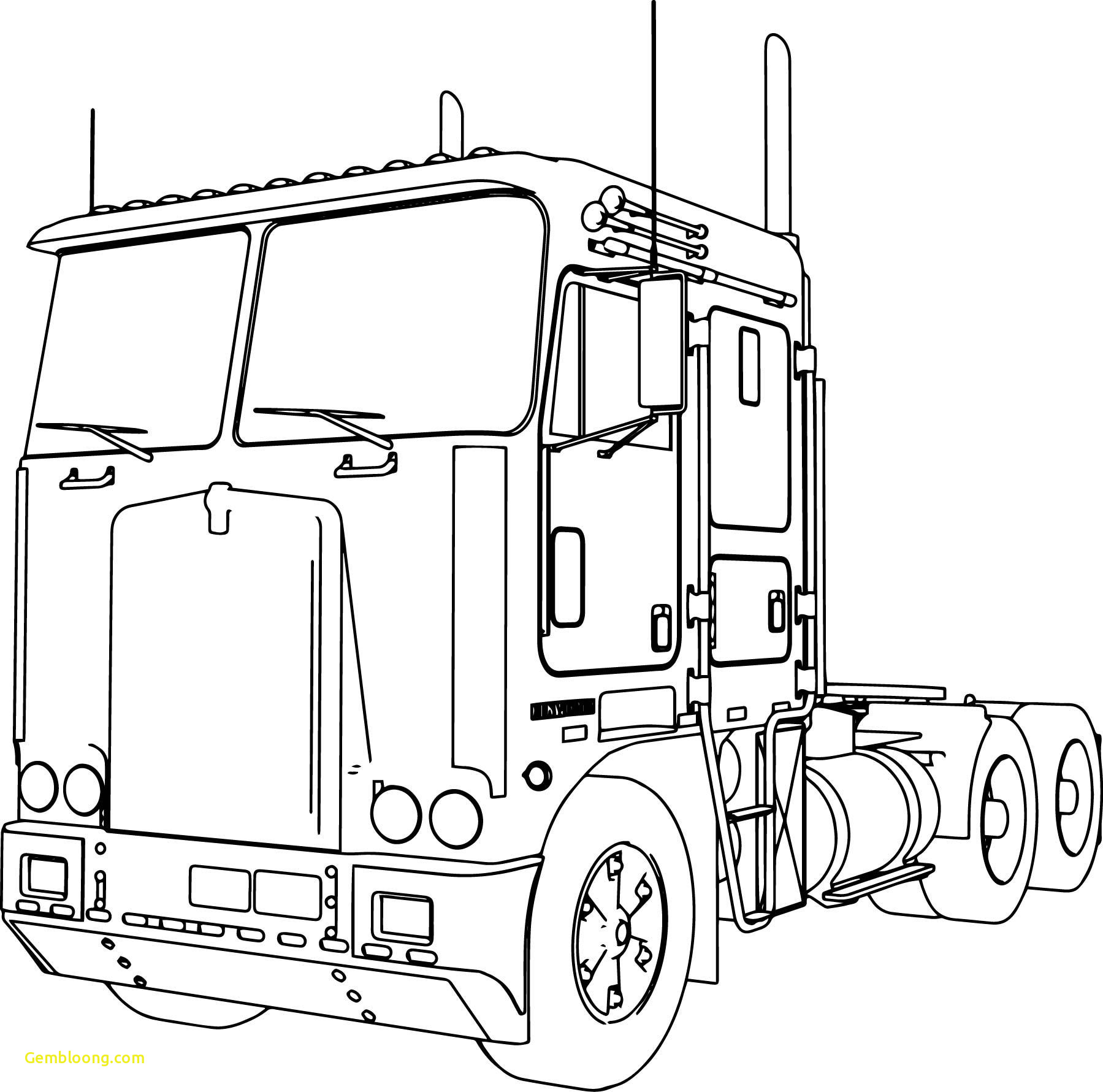 coloring pages : Garbage Truck Coloring Page Awesome Cool Kenworth ...