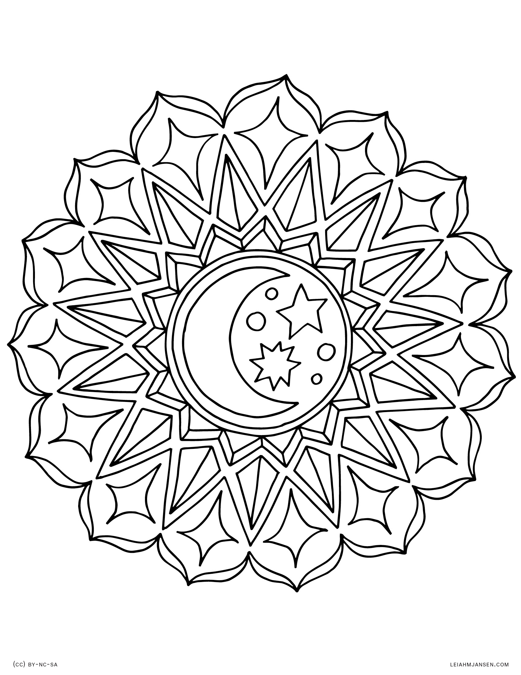 Coloring Pages : Coloring Staggering Free Printable Mandala Heart ...