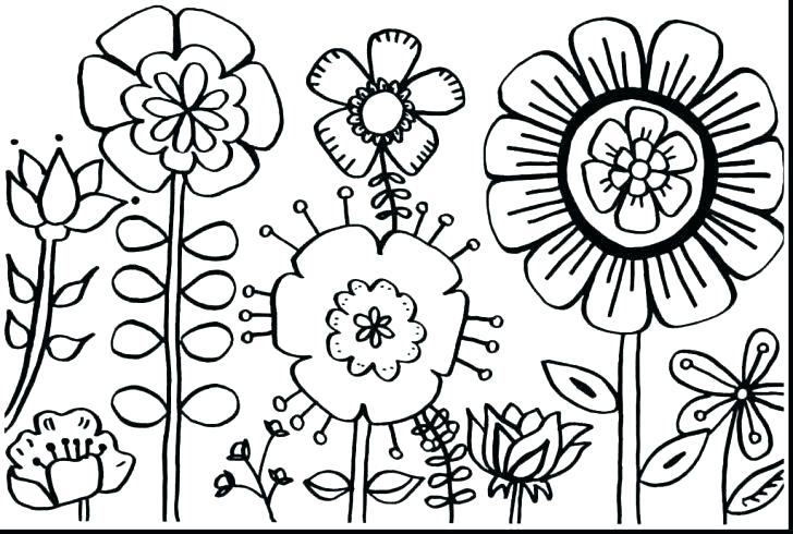 large flower coloring pages – move2europe.co