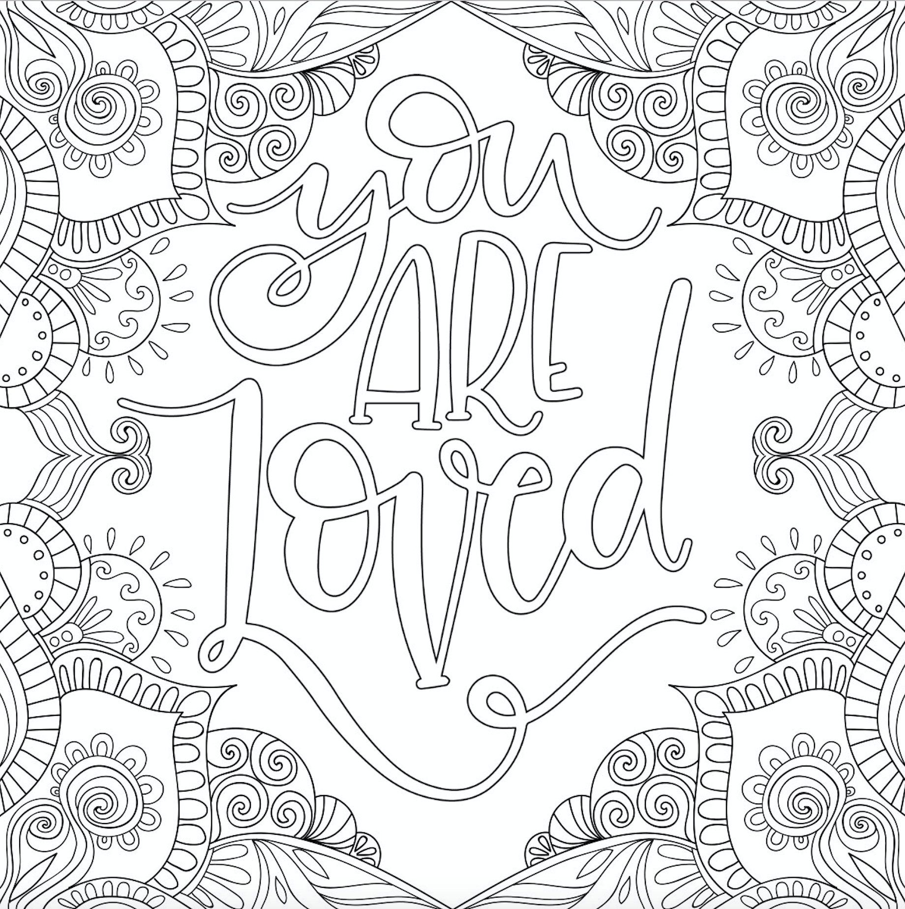 3 Motivational Printable Coloring Pages Zentangle Coloring Book ...