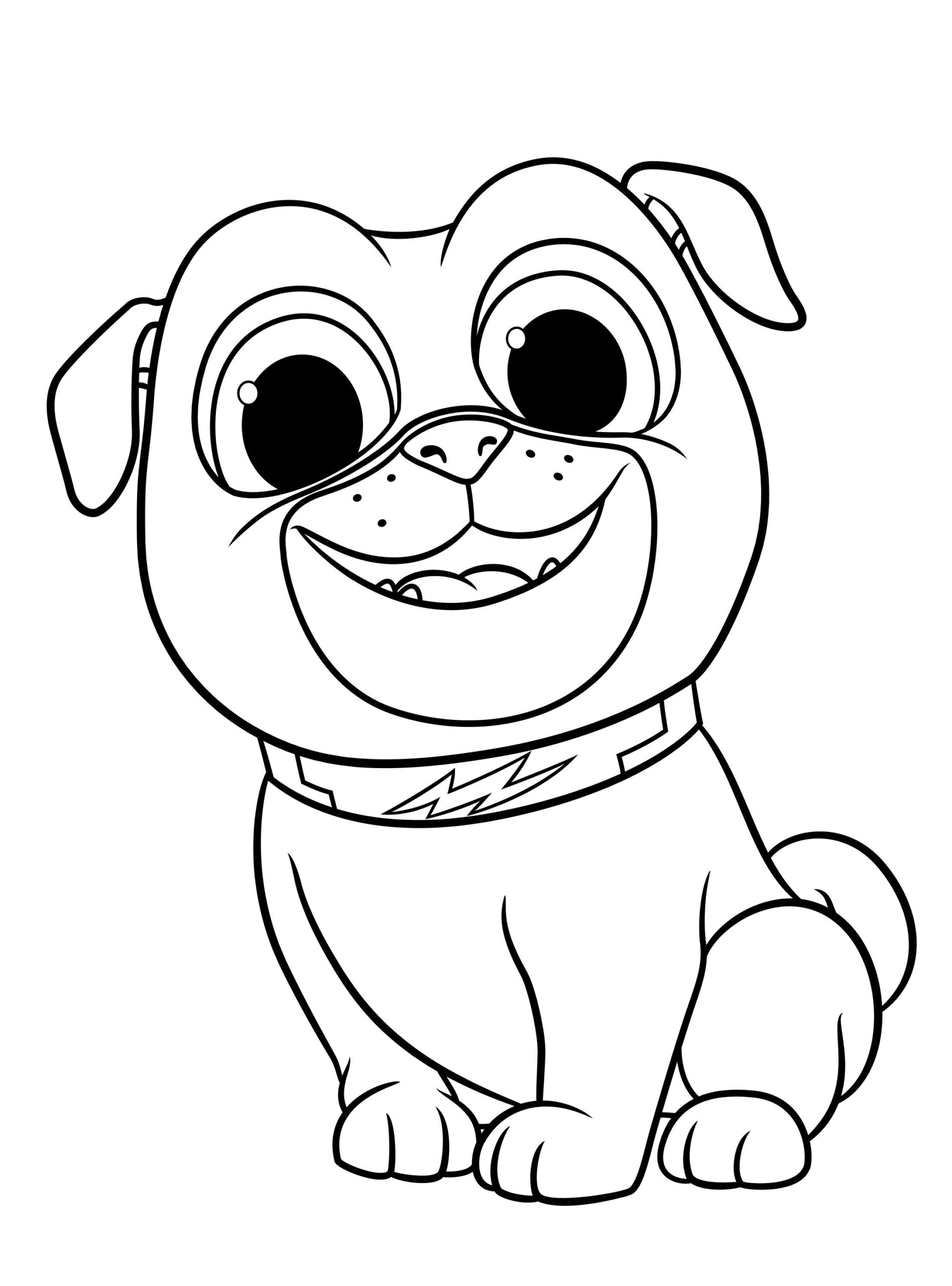 Coloring Pages : Coloring Most Preeminent Puppy Dog Pals Printable ...