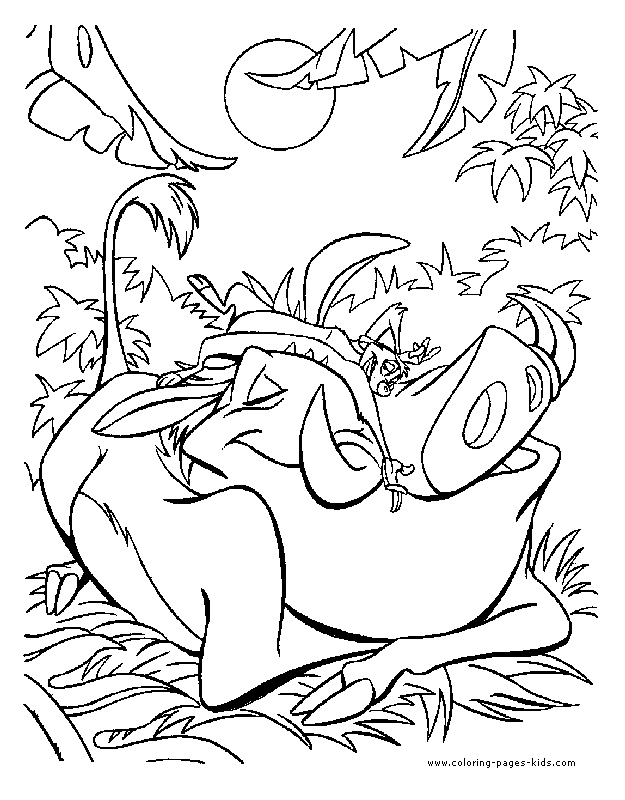 The Lion King coloring pages - Coloring pages for kids - disney 