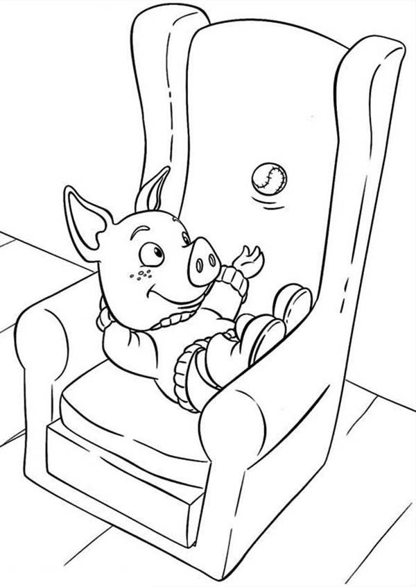 Piggly Wiggly Coloring Pages Coloring Home