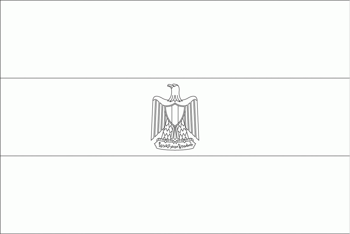 Download Egypt Flag Coloring Page - Coloring Home