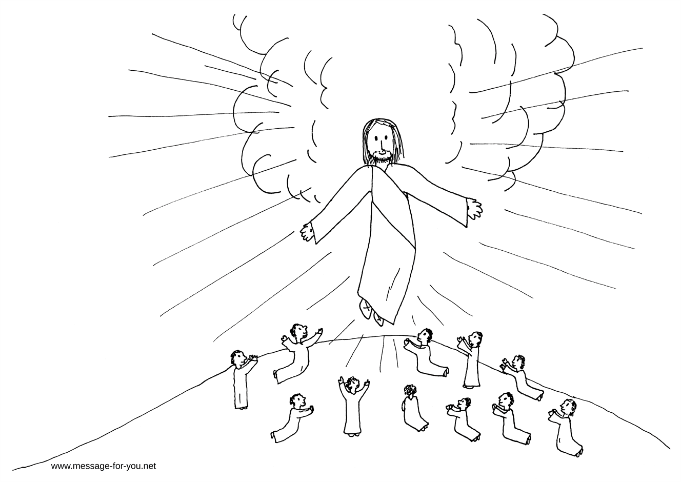 Jesus Ascension For Children Related Keywords & Suggestions ...