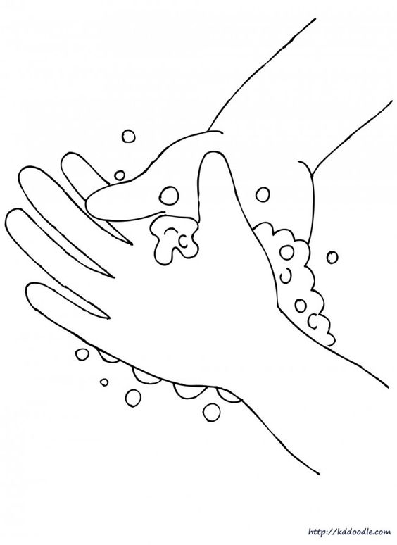 Download Hand Washing For Kids Coloring Pages - Coloring Home