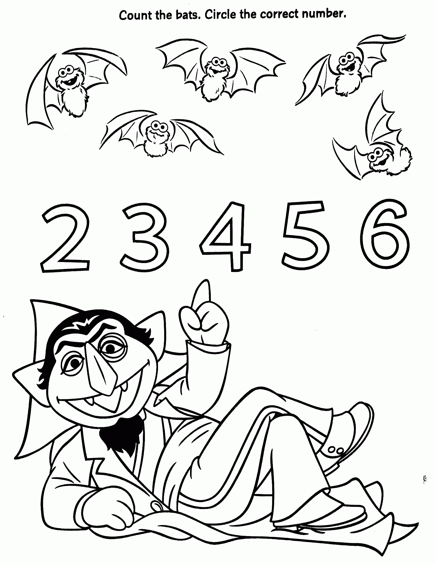 Counting Coloring Pages 6