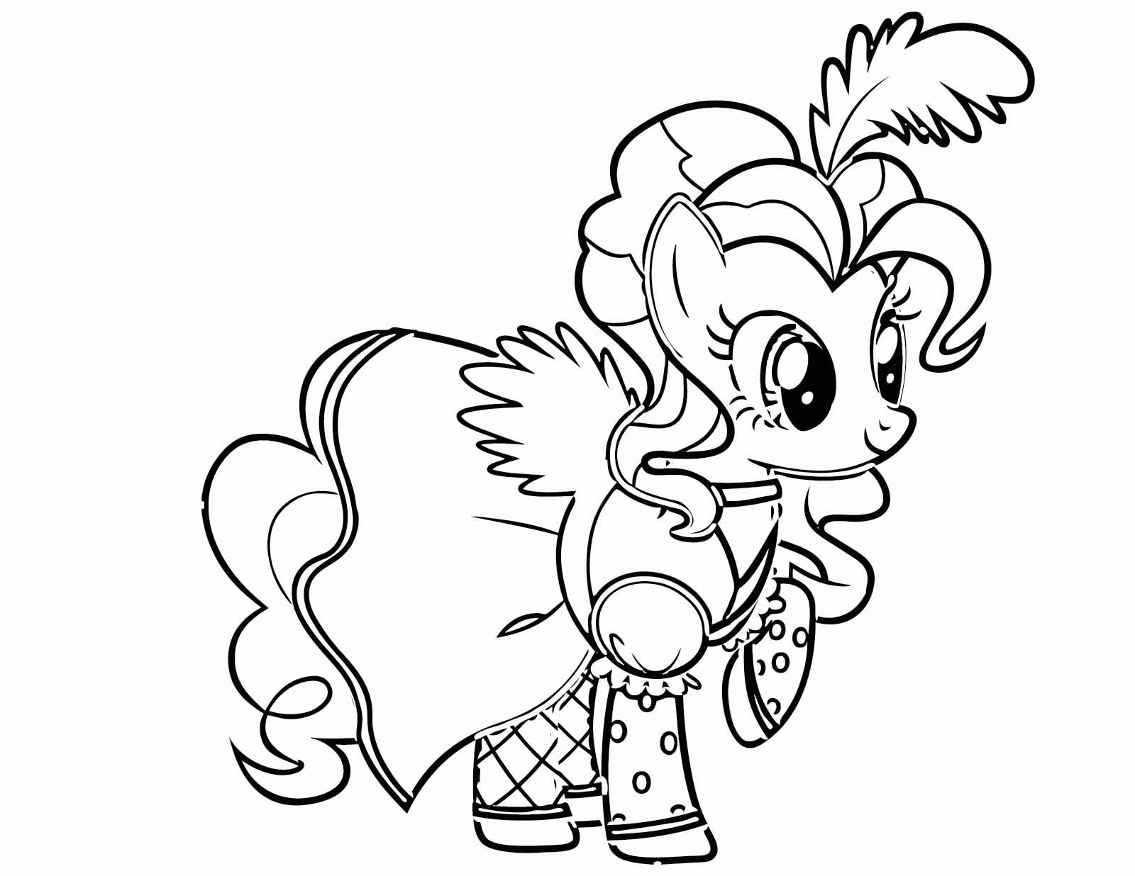 Printable Little Pony Coloring Pages Kids - Colorine.net | #8336