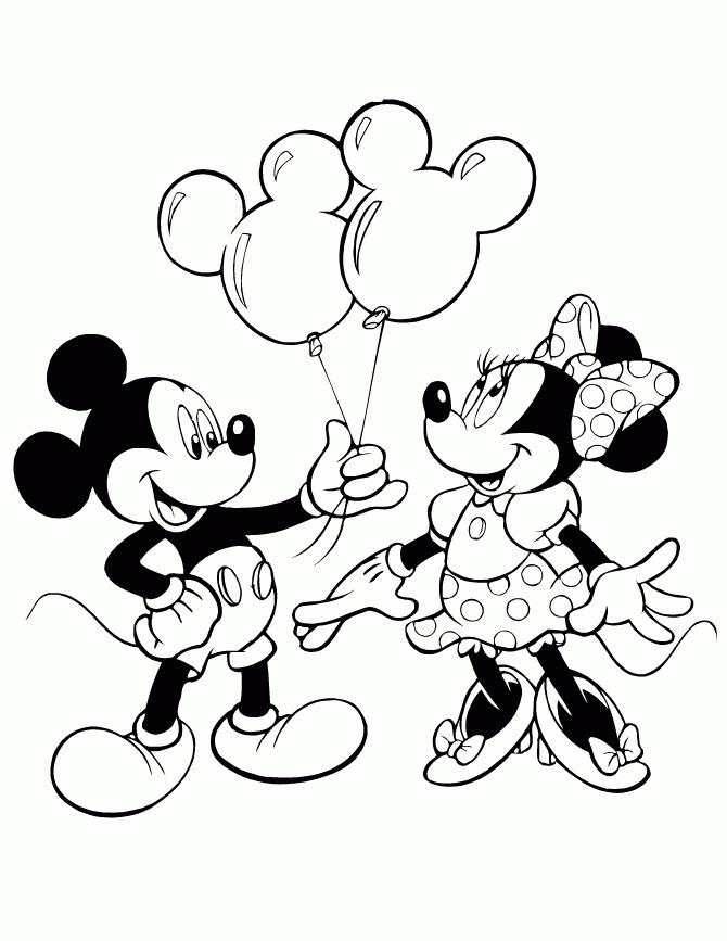Top Printable Minnie Mouse Coloring Pages Az Coloring Pages ...