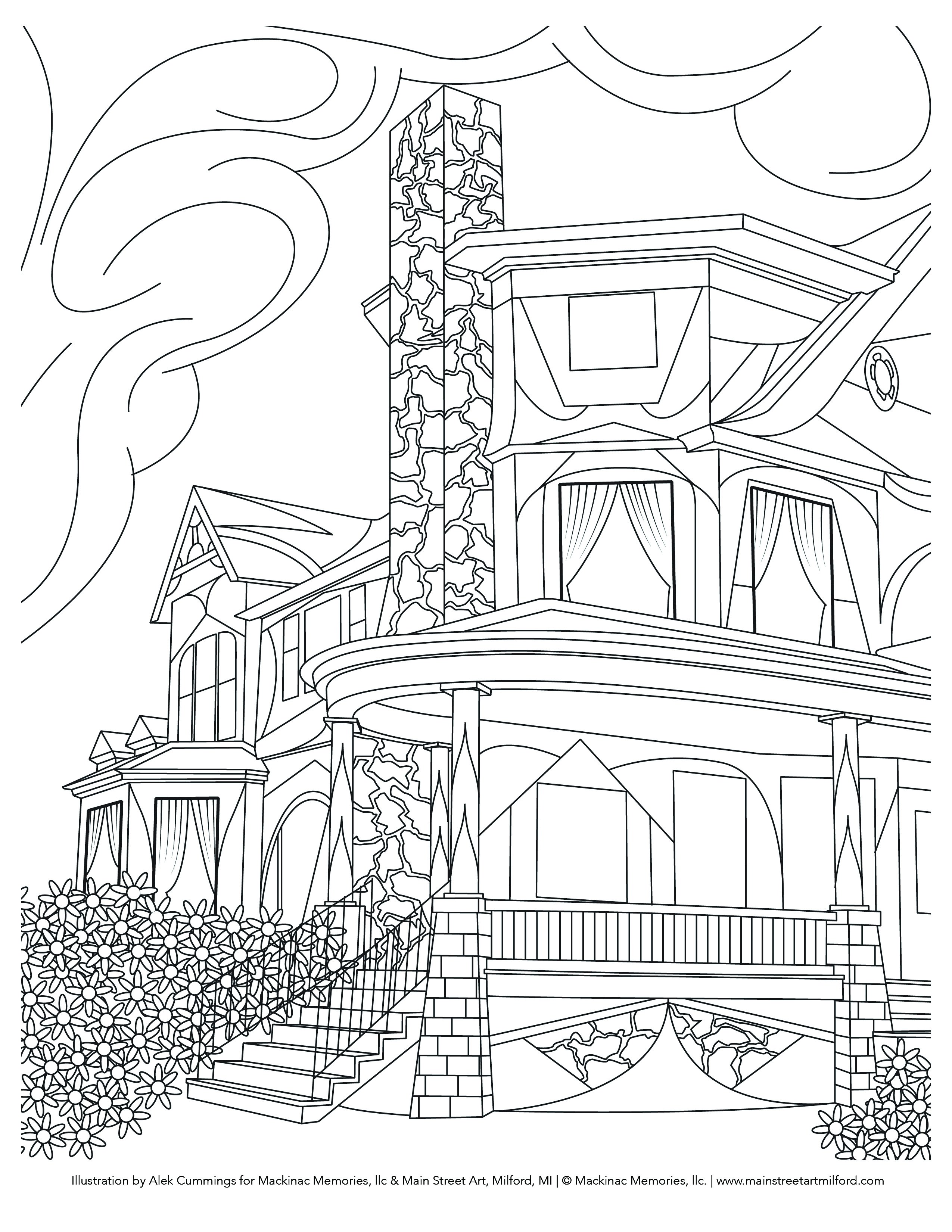Top Architecture Coloring Pages in the year 2023 The ultimate guide 