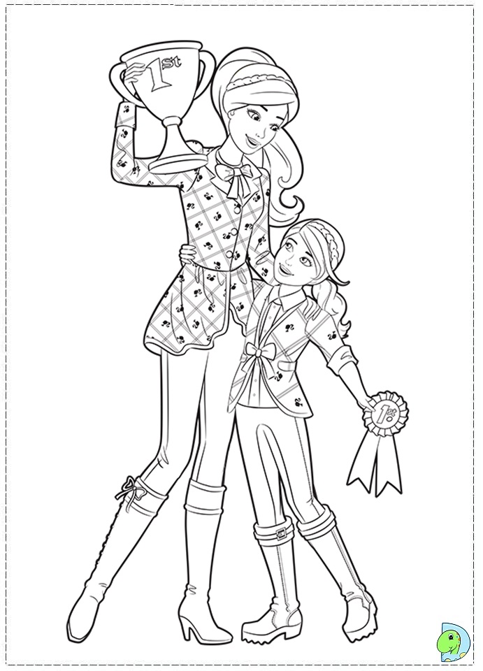 Barbie Sisters Coloring Pages - Get Coloring Pages