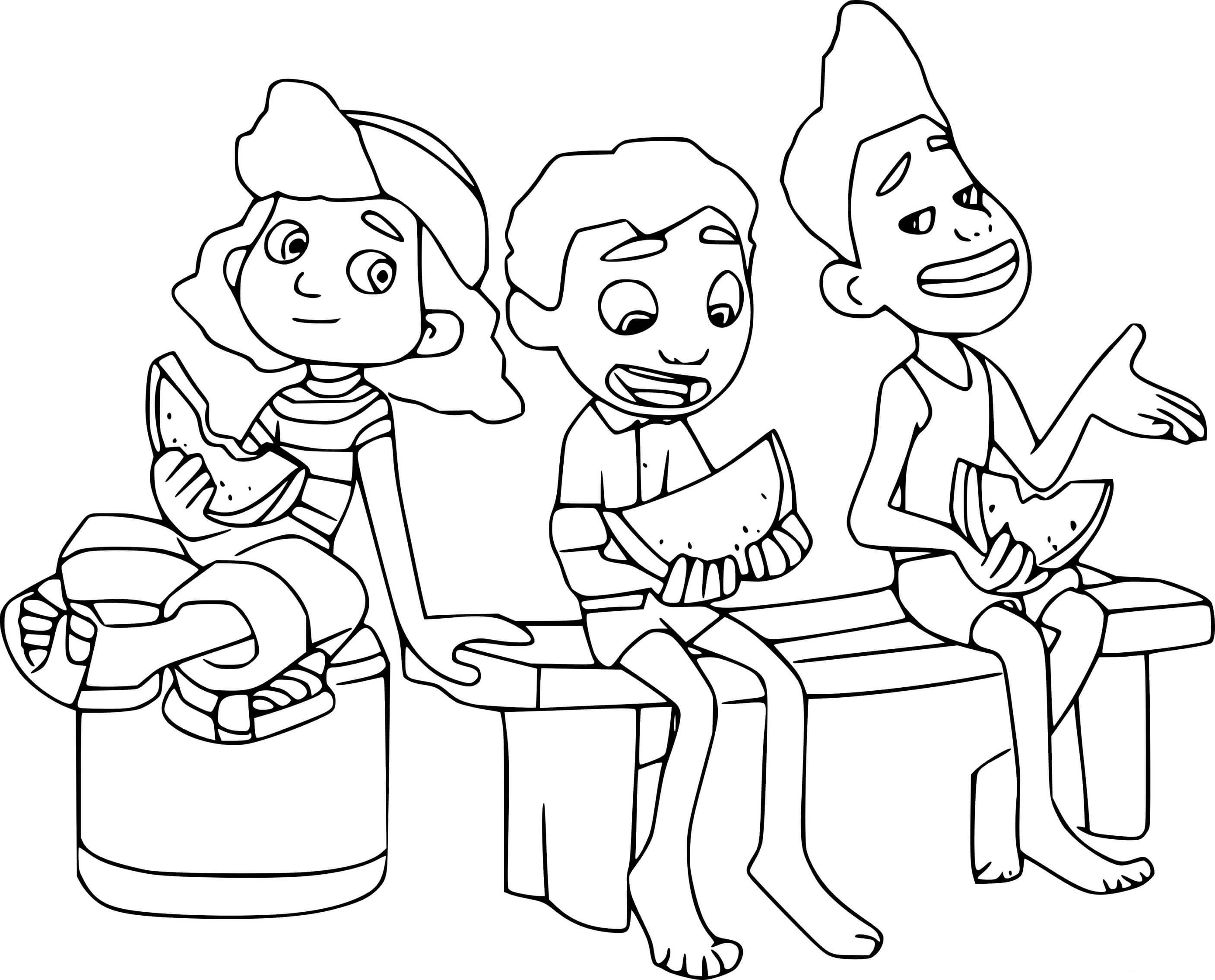 Luca Coloring Pages - Best Coloring Pages For Kids