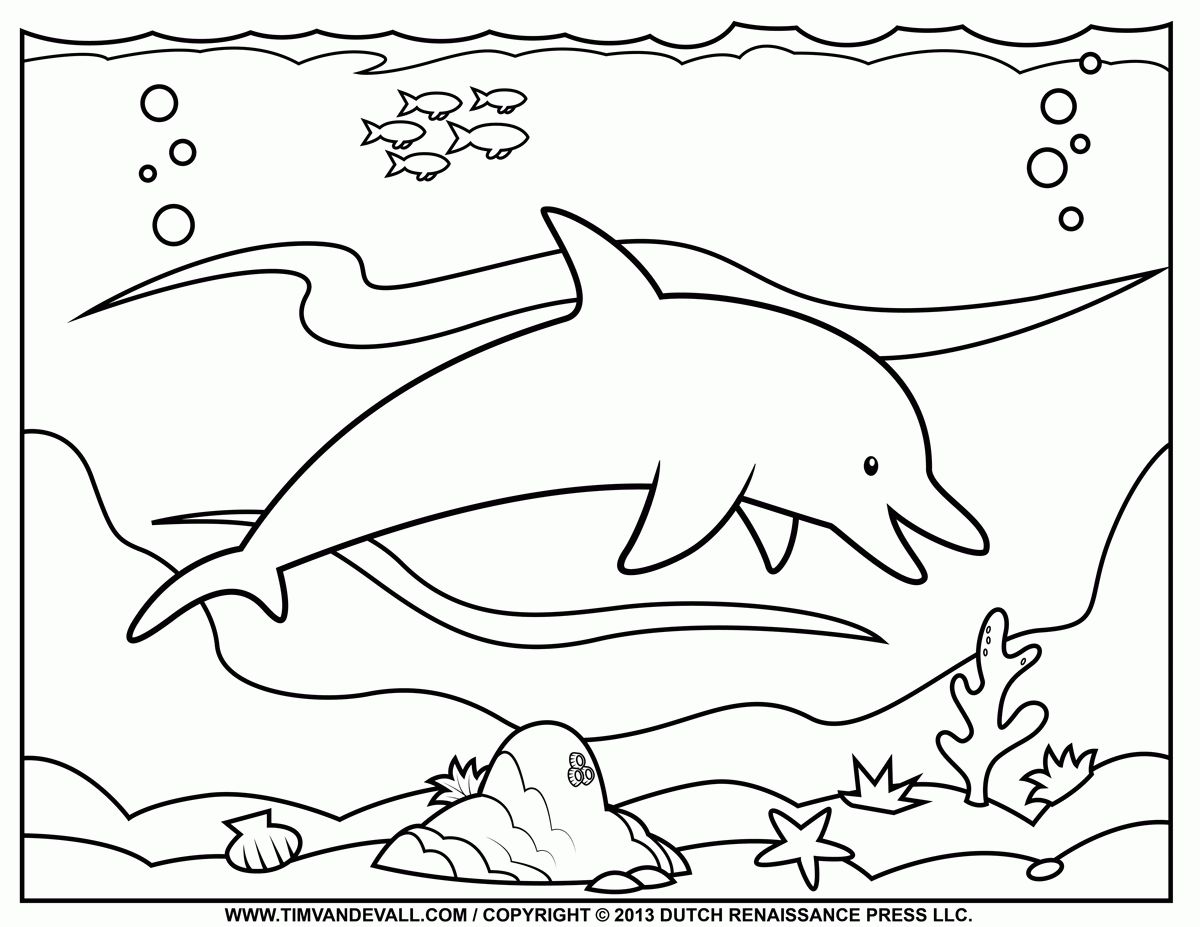ocean coloring pages for preschool coloring home