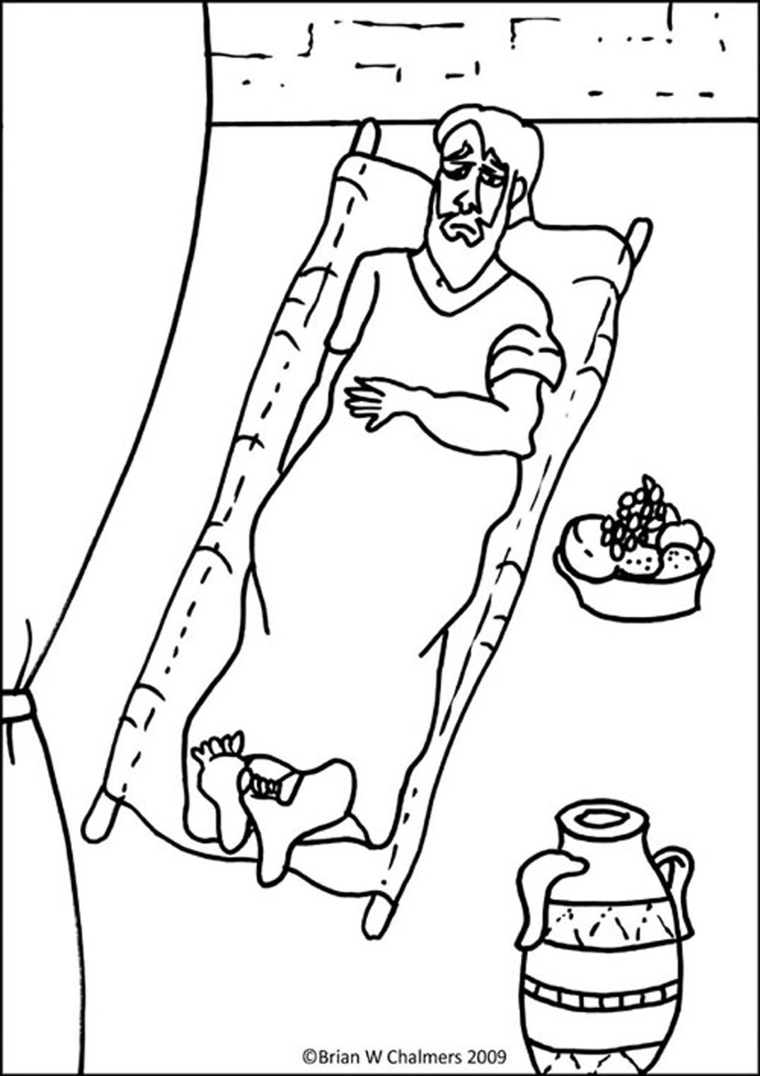 Bible Coloring Pages Men - Coloring Pages For All Ages