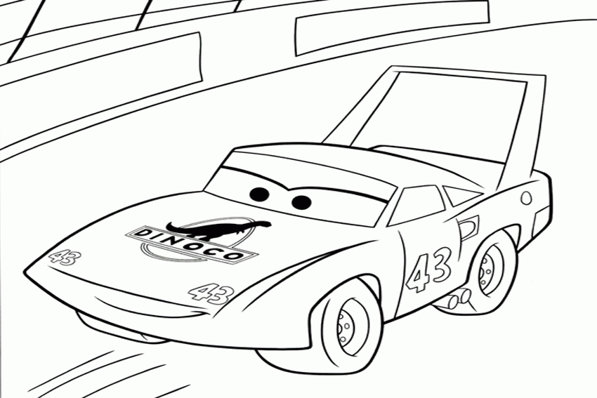 Coloring Pages For Disney Cars Movie - Coloring