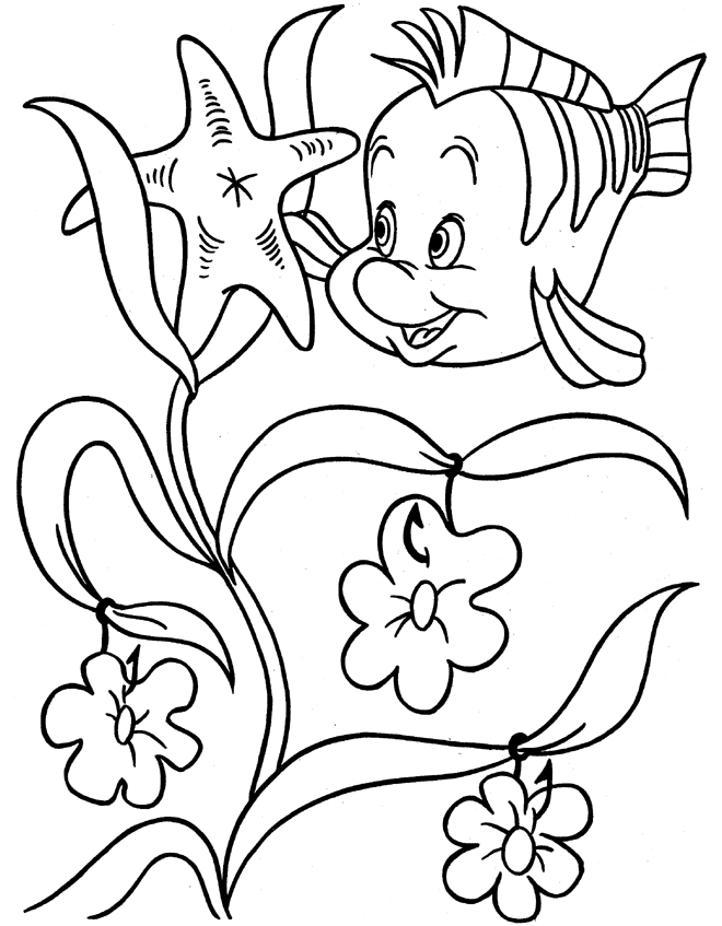 small fish coloring page | free printable coloring pages ...