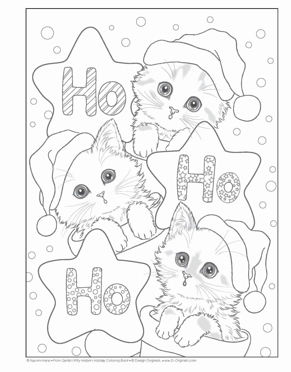 Cat With Kittens Free Coloring Pages : Free Printable Kitten Coloring