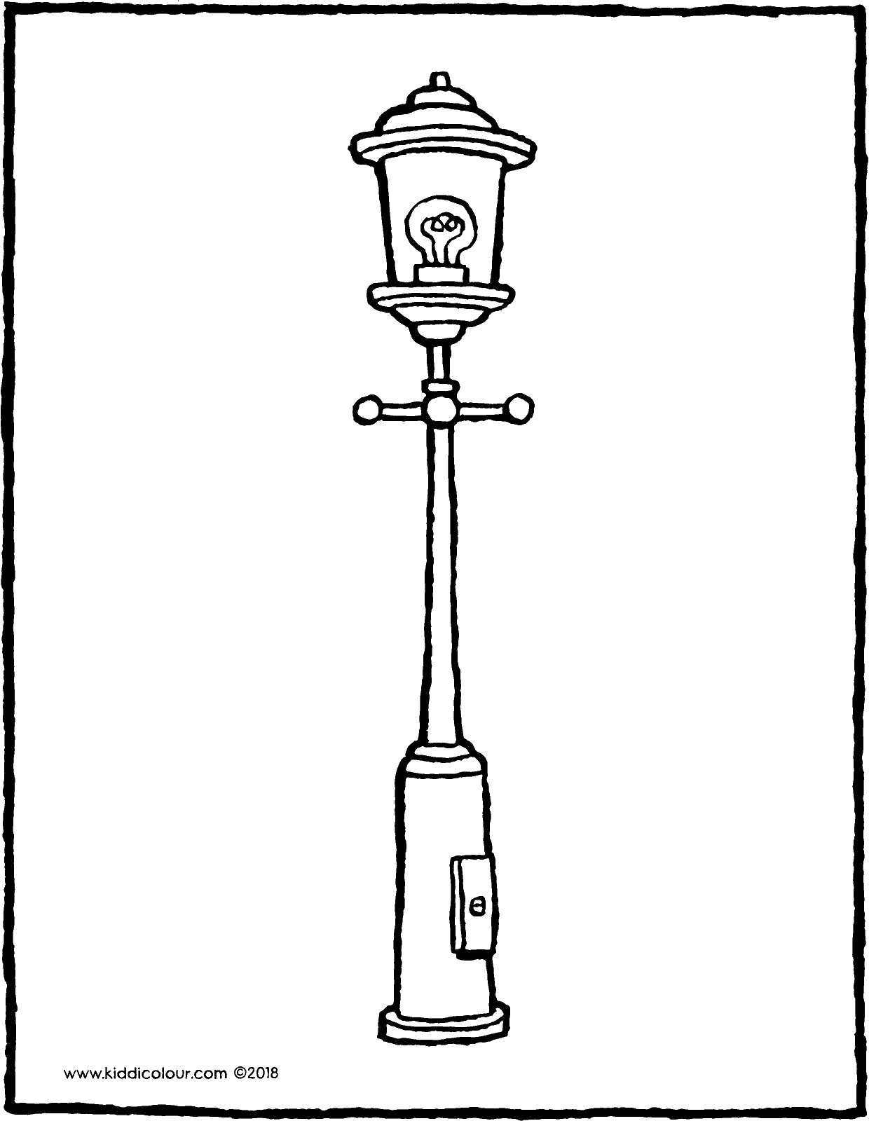 street lamp - kiddicolour