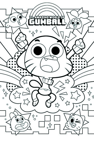 Amazing World Of Gumball Coloring Pages To Print at ...