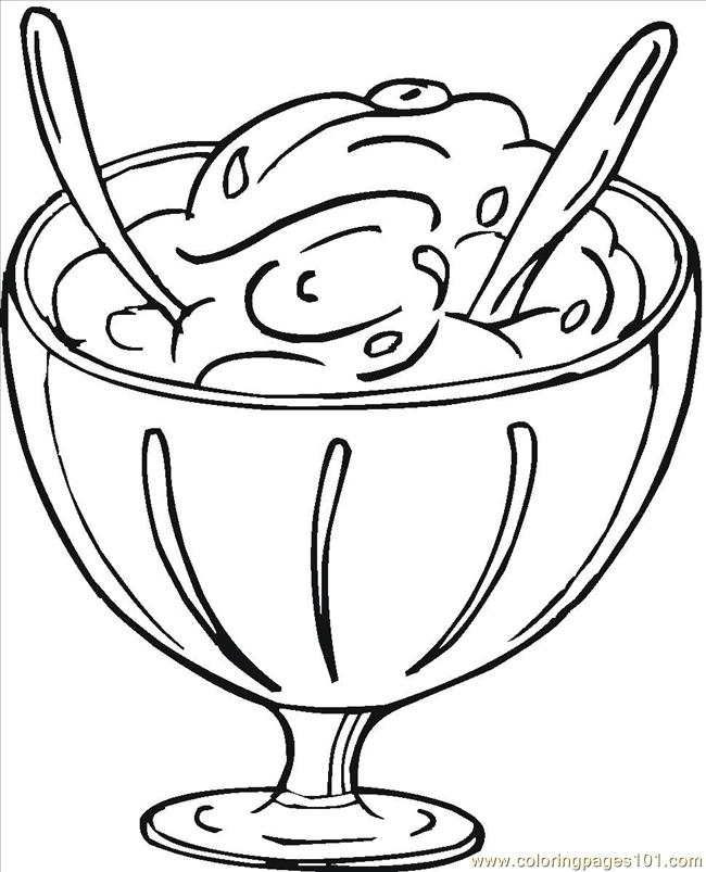 16129356 Coloring Page - Free Desserts Coloring Pages ...