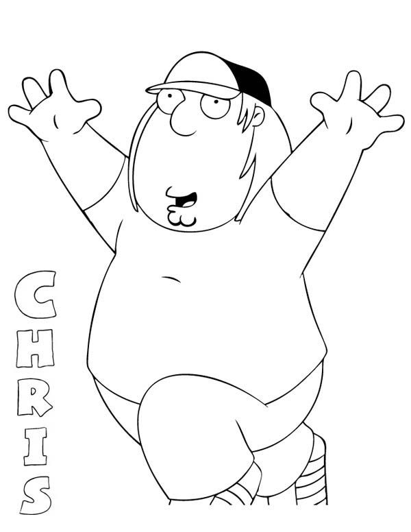 Peter Griffin Coloring Pages Page 1