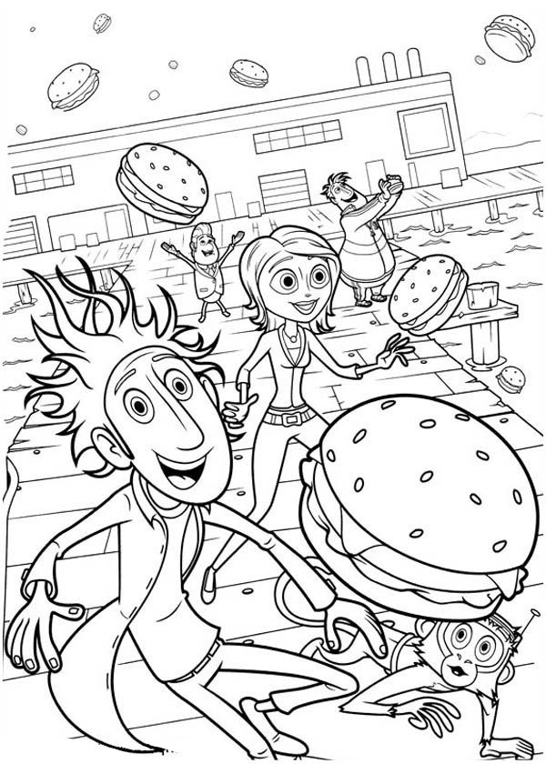 Berry From Cloudy With A Chance Of Meatballs 2 Coloring Page 9857 ...