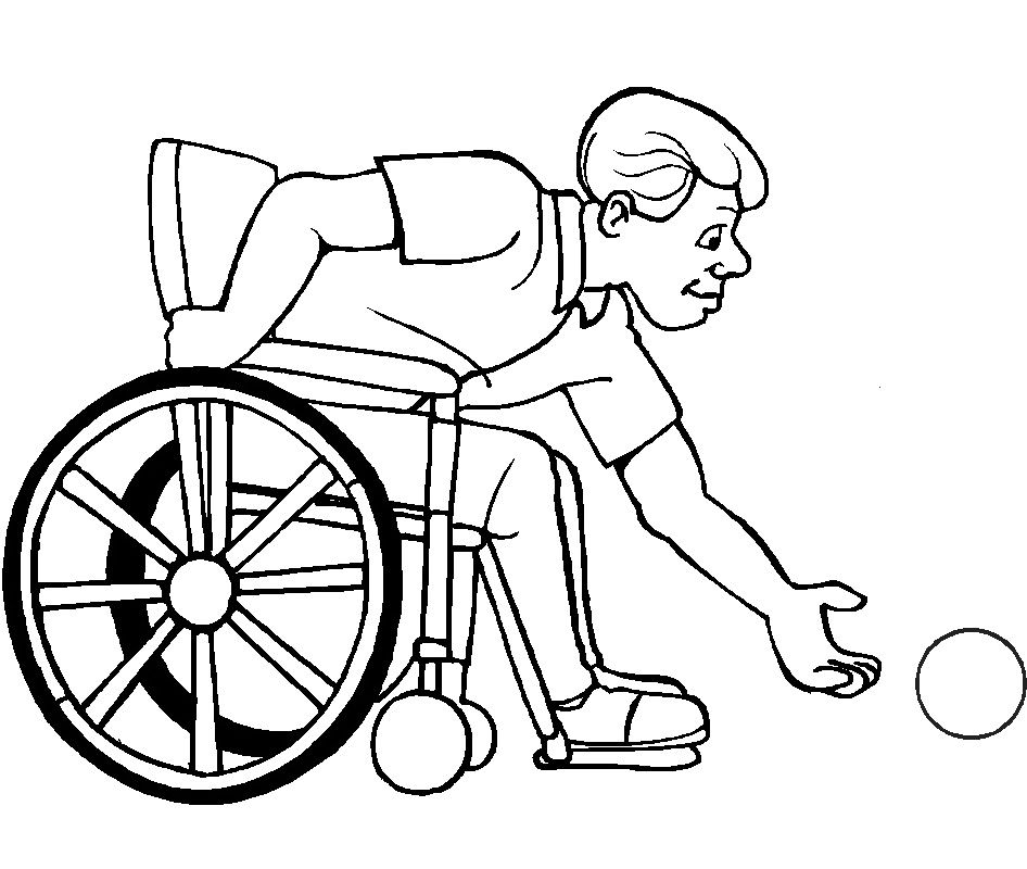 Athletes Bowling Disabled Coloring Pages For Kids #c98 : Printable ...