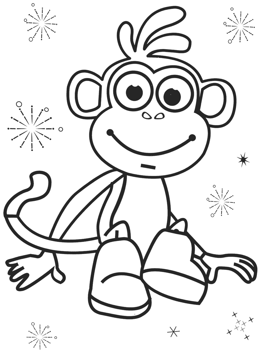 Dora Coloring Pages - FREE Printable Coloring Pages | AngelDesign