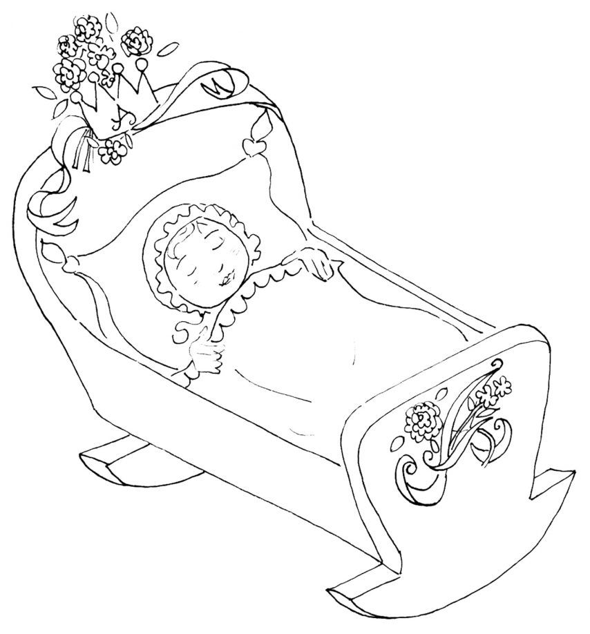 Baby Jesus Coloring Pages For Toddlers Baby Coloring Pages Baby ...