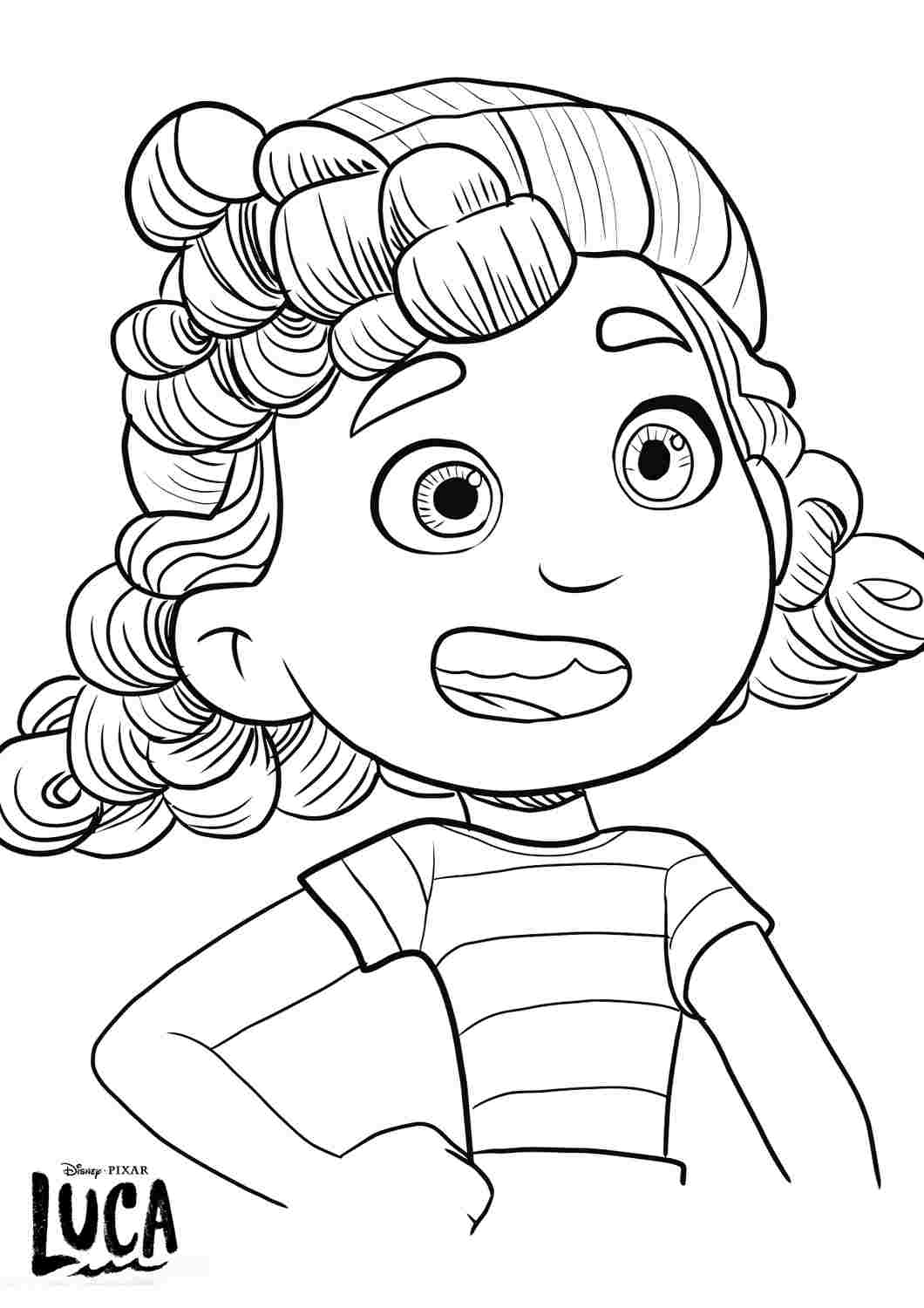 Luca Coloring Pages   Coloring Home