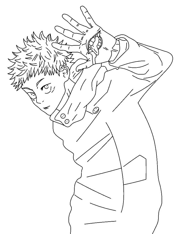Jujutsu Kaisen coloring pages - Free coloring pages