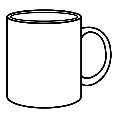 Coffee Mug Coloring Page - Google Search | Coloring Pages, Mugs, Mug  Template - Coloring Home in 2021 | Coloring pages, Mug template, Mugs