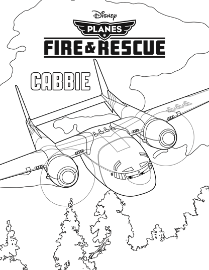 Disney's Planes: Fire and Rescue Coloring Sheets, Character Posters and  Trailer - MomStart