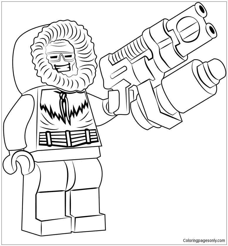 Lego Captain Cold Coloring Page - Free Coloring Pages Online