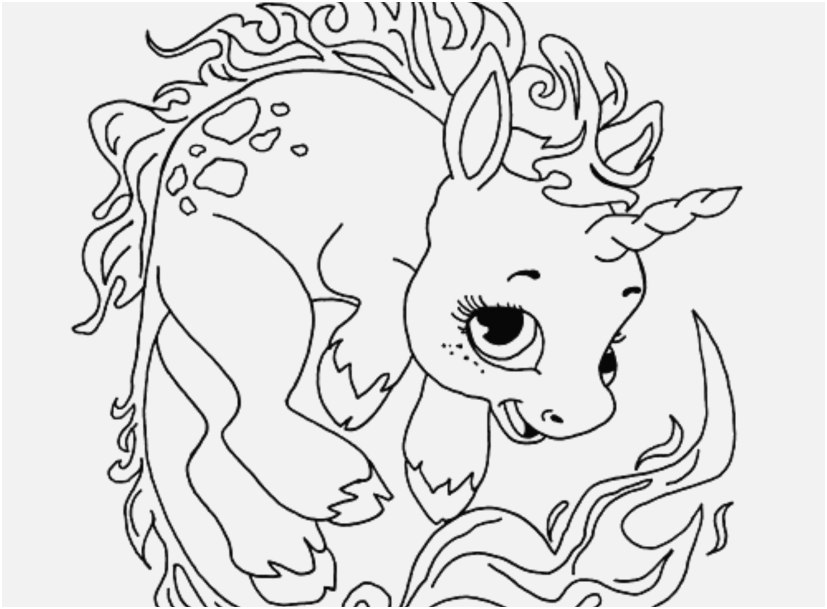 Printable Unicorn Coloring Pages View Cute Unicorn Printable ...