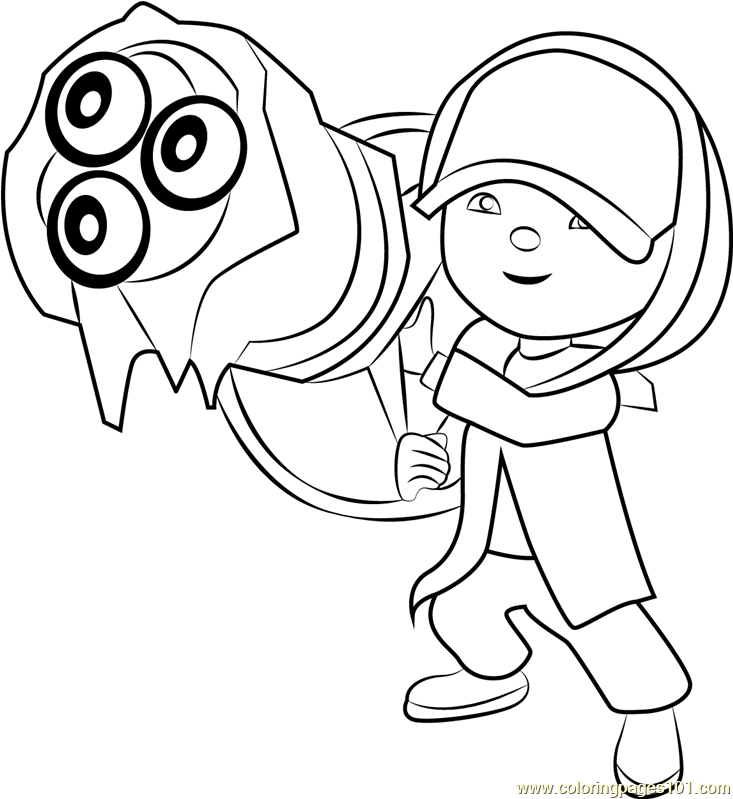 BoBoiBoy Ice Coloring Page - Free BoBoiBoy Coloring Pages ...