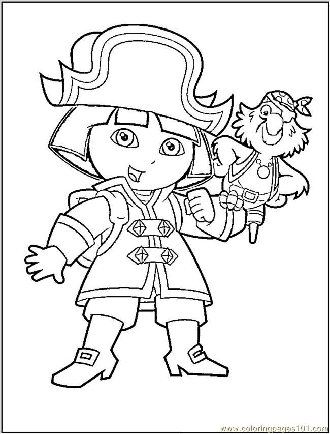 Baby Pirate Coloring Pages - Coloring Pages For All Ages