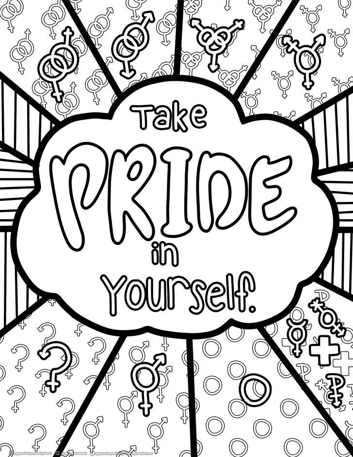 Pride Colouring Pages! | Coloring pages, Cute coloring pages, Coloring book  pages