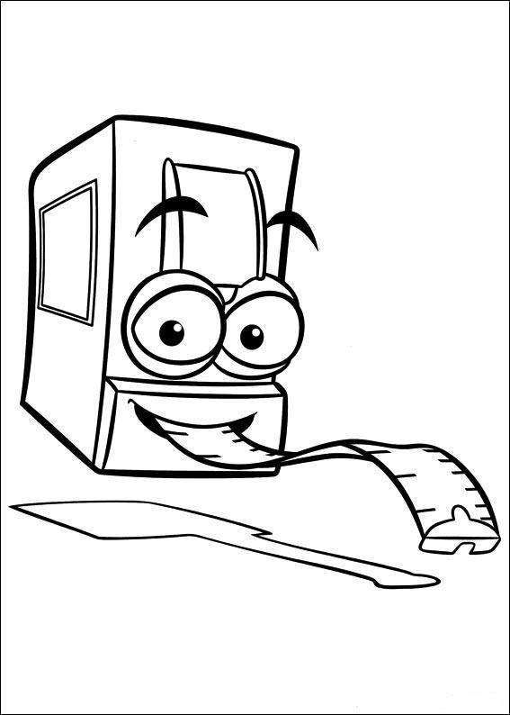 Printable Coloring Pages Handy Manny 5