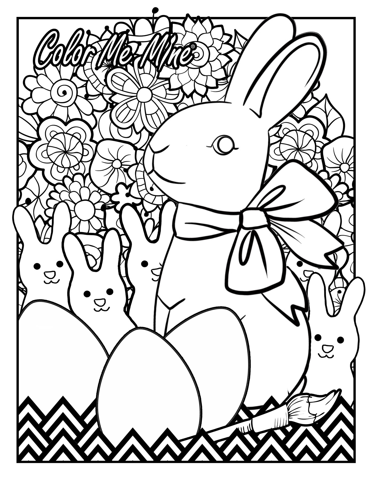 NEW* Easter Coloring Page – Denville