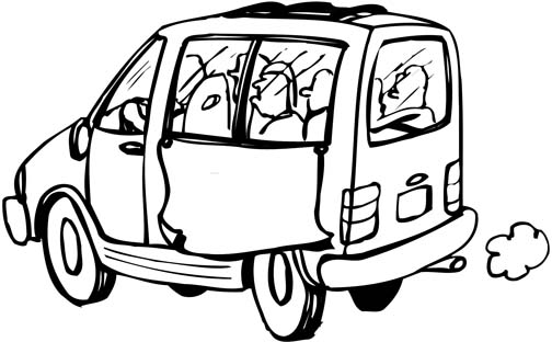 Drawing Van #145229 (Transportation) – Printable coloring pages