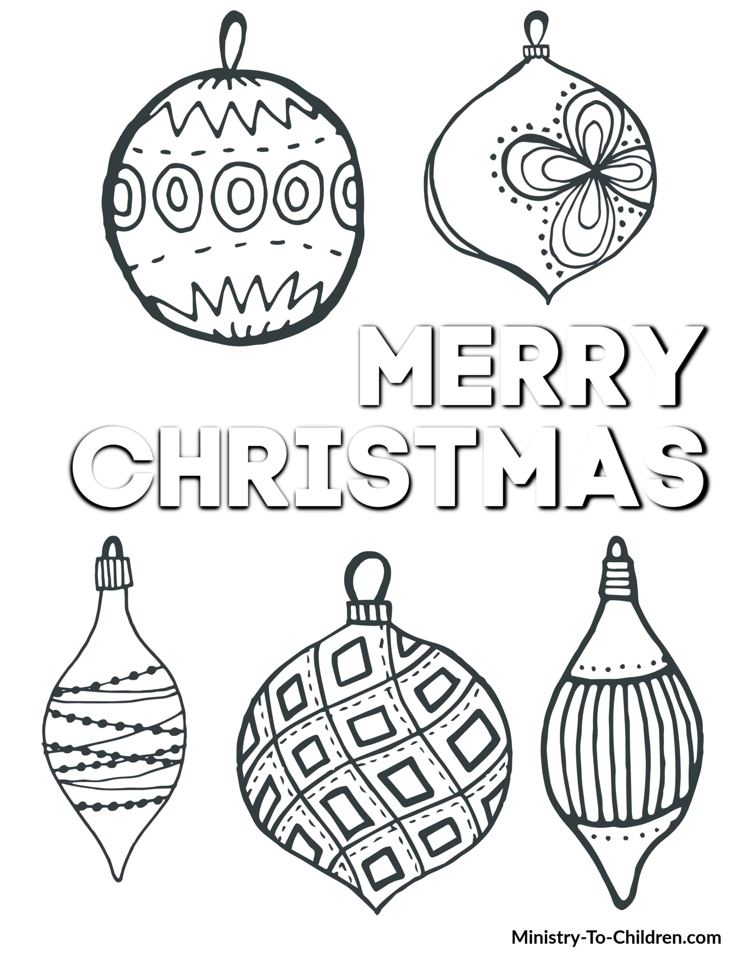 Christmas Letters Coloring Pages - Coloring Home