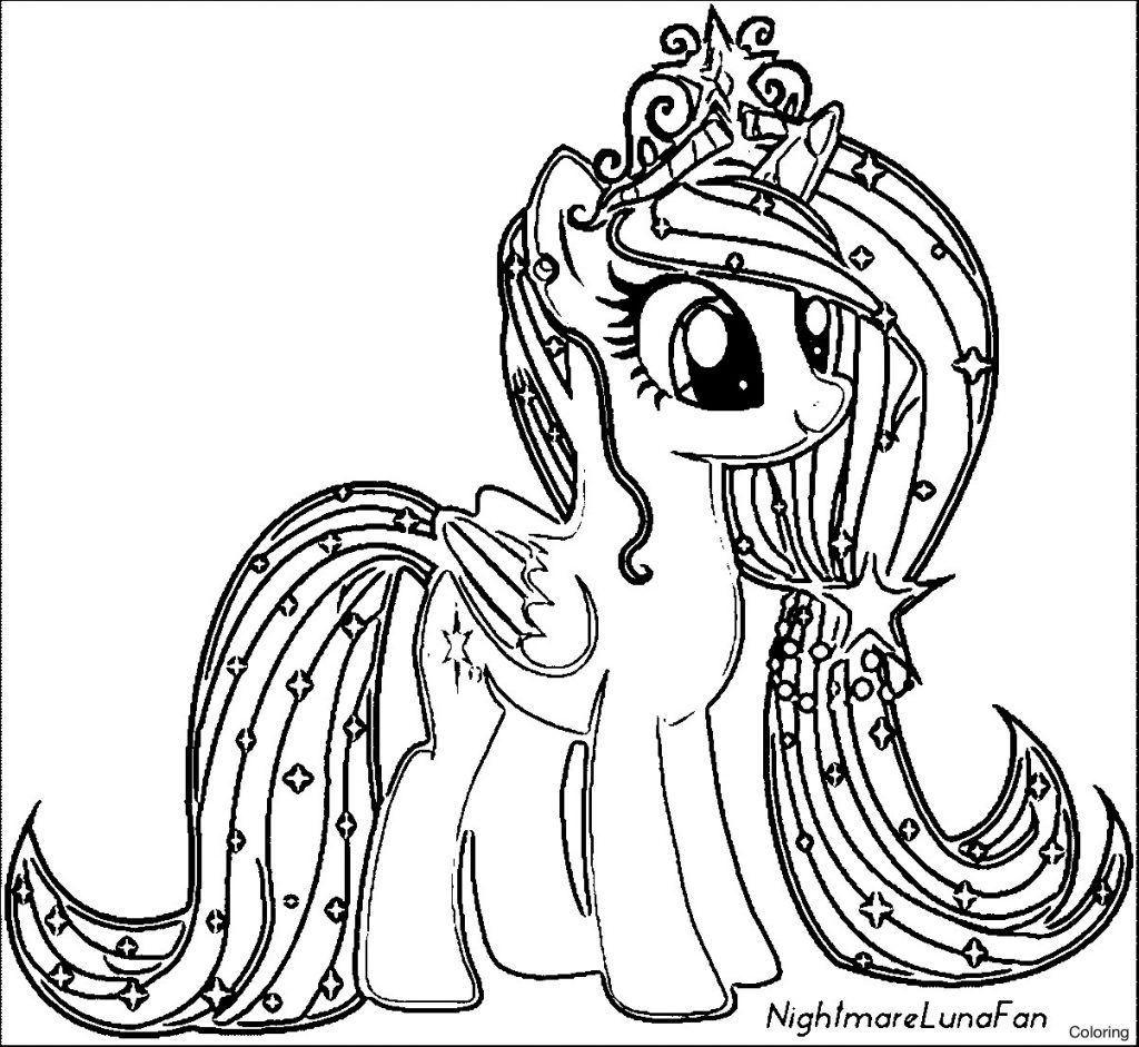 Coloring Pages : Free My Little Pony Coloring Pages For Kids ...