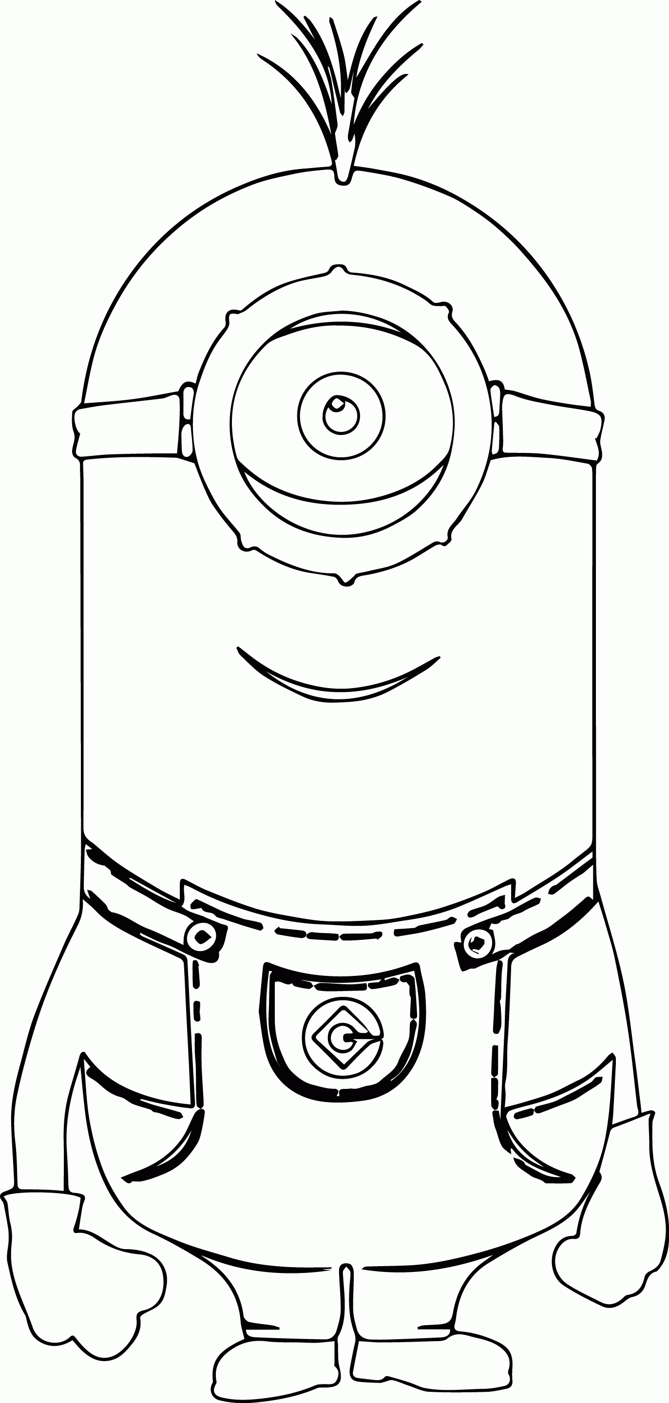 Minion Coloring Pages | Wecoloringpage