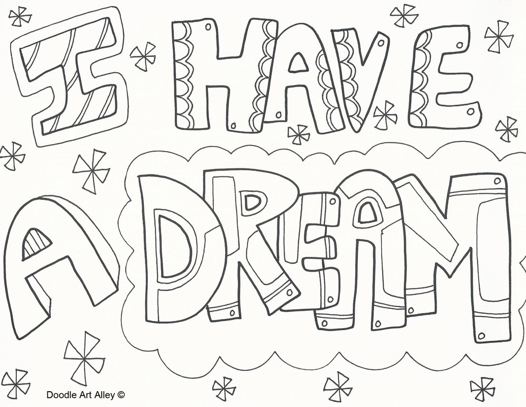 Martin Luther King Jr. Coloring Page Art Alley - Coloring Home