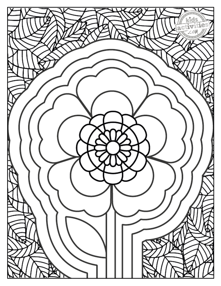 Hard Coloring Pages | Kids Activities Blog