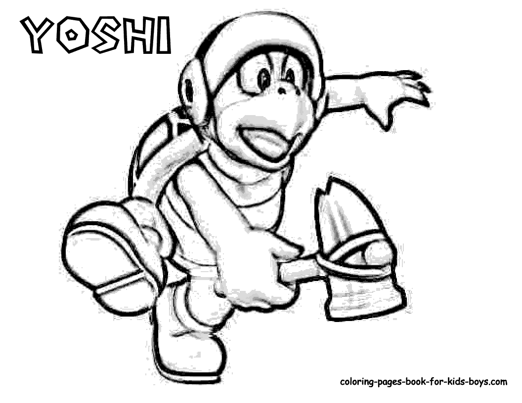 Yoshi Coloring Pages (12 Pictures) - Colorine.net | 26222 - Coloring Home