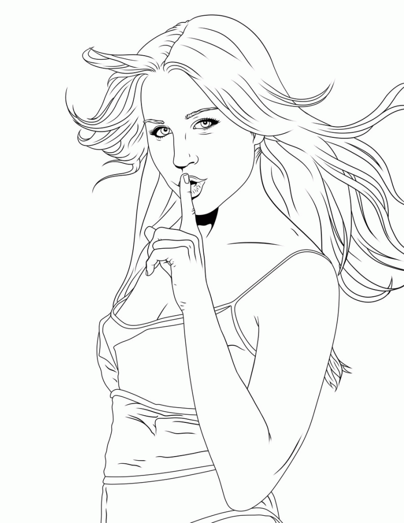 Cool Coloring Sheets For Teenage Girls   Coloring Online ...