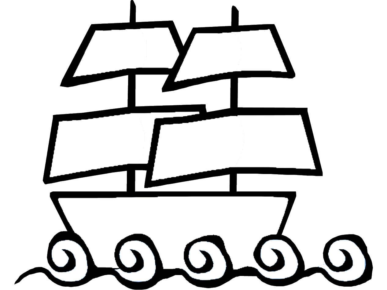 Thanksgiving Coloring Page: Mayflower - PrimaryGames - Play Free ...